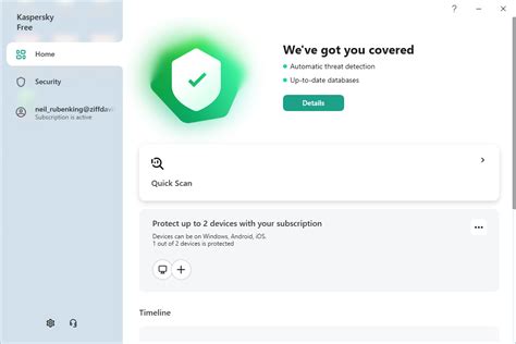 Kaspersky Free Preview .